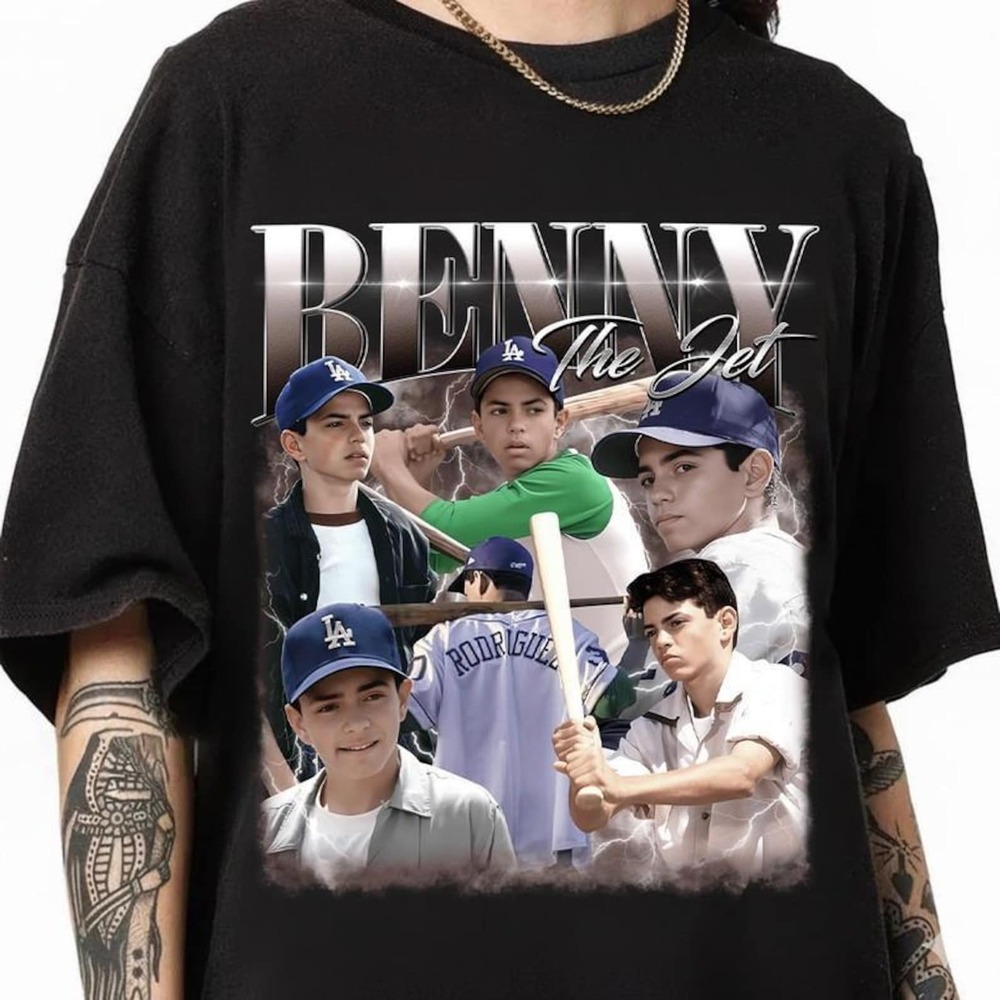The Sandlot Benny The Jet Shirt, Benny The Jet Shirt